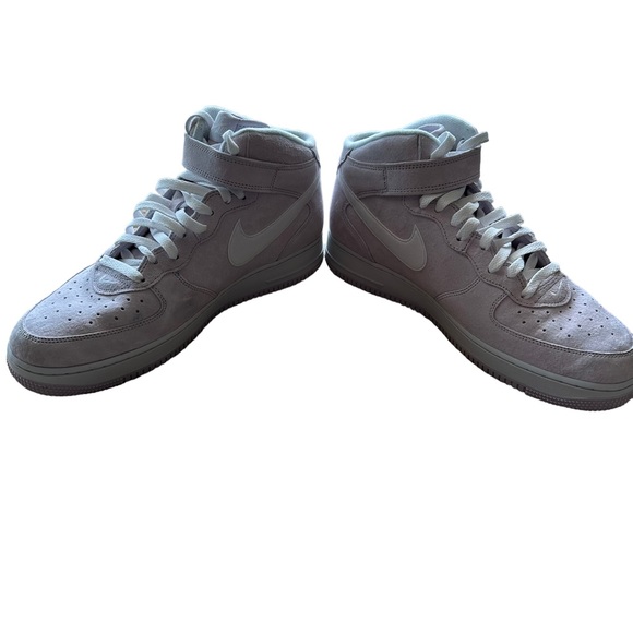 Nike Air Force 1 Mid ‘07 QS Men’s Sneakers Velvet Venice/Summit White Sz 11.5 - Picture 5 of 14